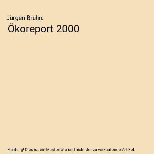 Ökoreport 2000