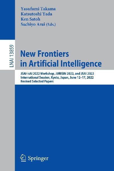 New Frontiers in Artificial Intelligence