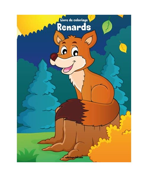 Livre de coloriage Renards 1