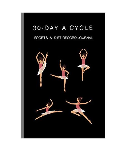 30-day A Cycle , Sports & Diet Record Journal: Self-view for 10 minutes everyday (Portable seires, Band 12)