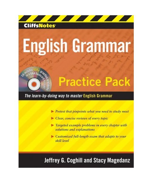 Cliffsnotes English Grammar Practice Pack [With CDROM]