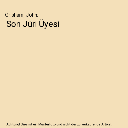 Son Jüri Üyesi