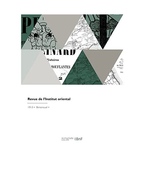 Revue de l'Institut oriental