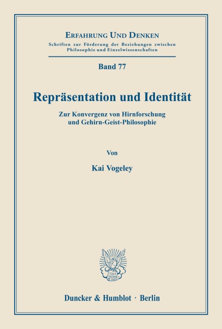 Repräsentation und Identität.