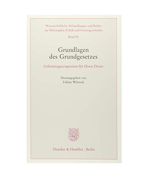Grundlagen des Grundgesetzes