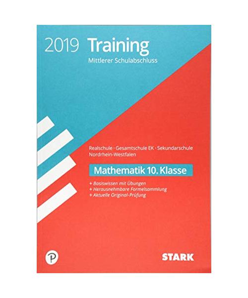 Training Mittlerer Schulabschluss Nordrhein-Westfalen 2019 Realschule / Gesamtschule EK / Sekundarschule - Mathematik