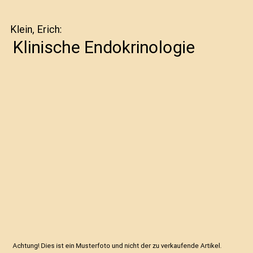 Klinische Endokrinologie
