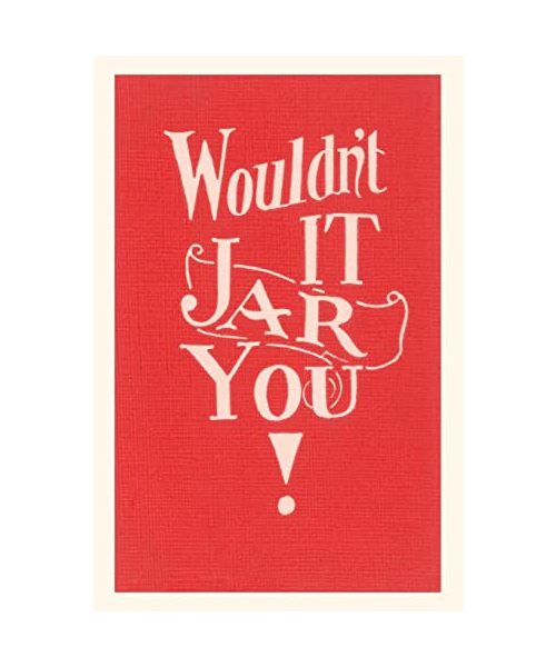 Vintage Journal Wouldn't It Jar You