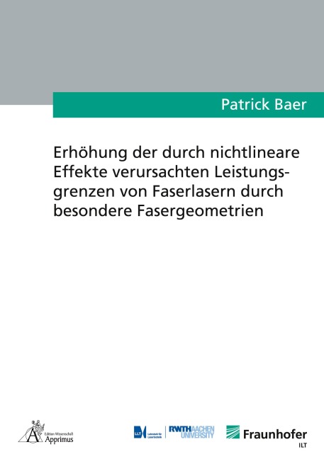 Erhöhung der durch nichtlineare Effekte verursachten Leistungsgrenzen von Faserlasern durch besondere Fasergeometrien