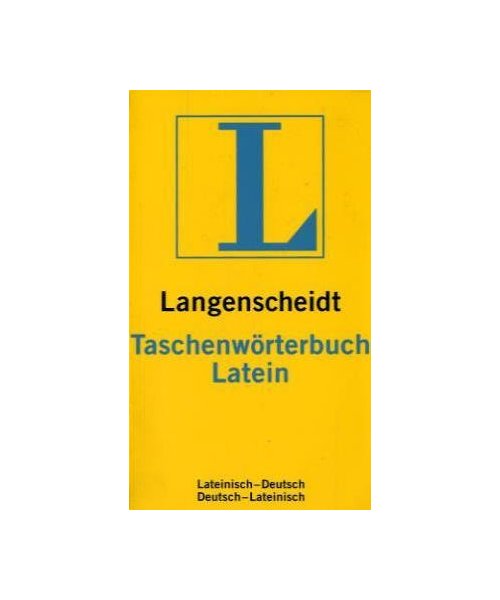 Langenscheidts Taschenwörterbuch Latein
