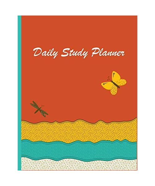 Daily Study Planner: Elementary Scheduling Academic Planner for Students, Highschool, College and Faculty Exam Preparation, Study Goal Trac