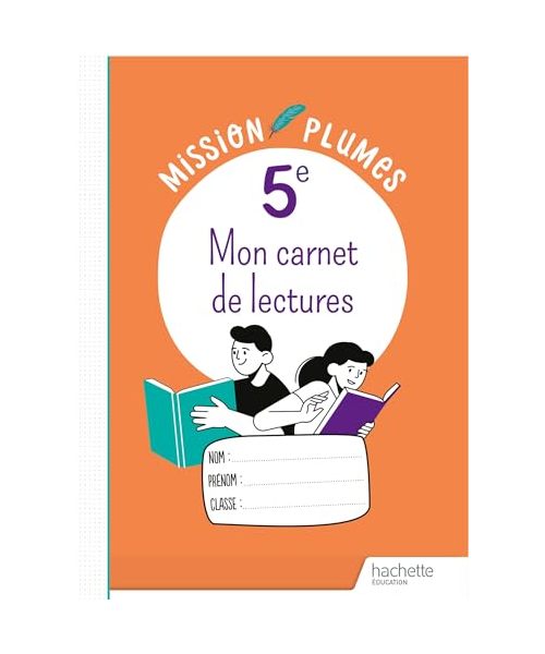 Mon Carnet de lectures 5e - Cahier élève - Ed. 2024