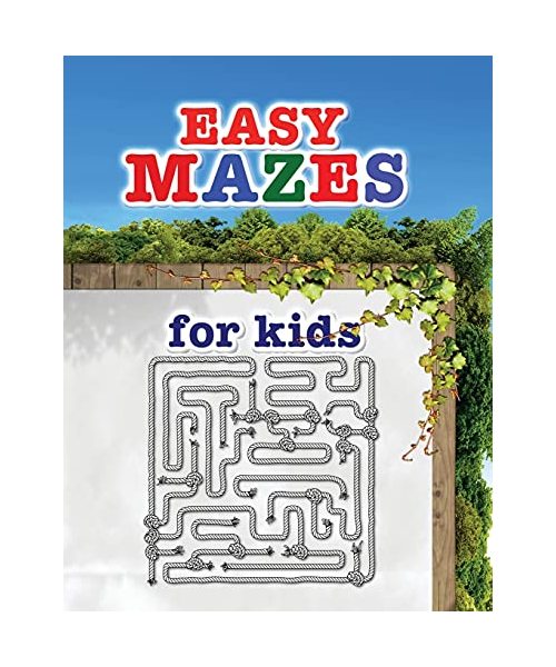 Easy mazes for kids: These mazes offer hours of fun, stress relief and relaxation!