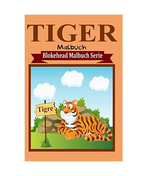 Tiger Malbuch