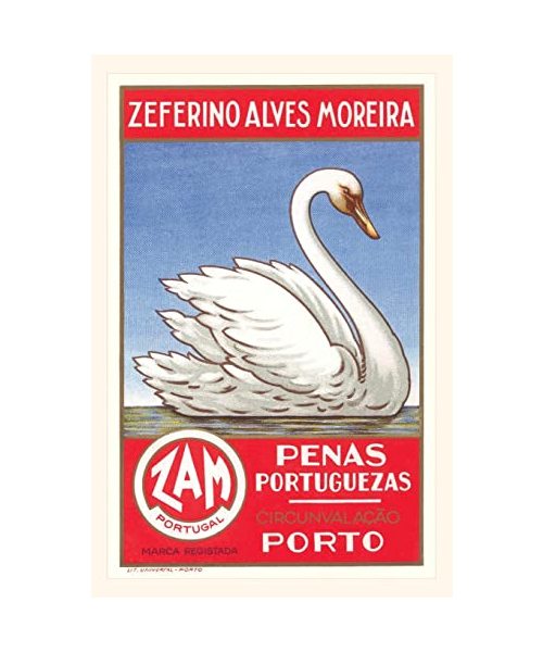 Vintage Journal Ad for Swan Pens