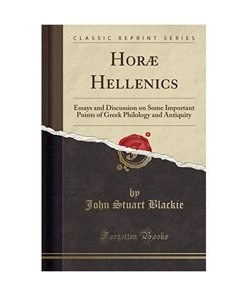Horæ Hellenics