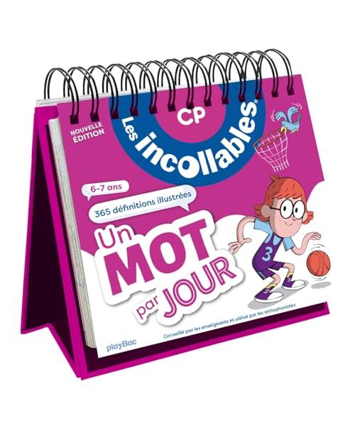 Les incollables - Un mot par jour - CP 6/7 ans - Édition 2024: 365 définitions illustrées