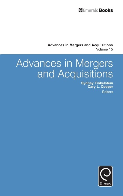 Advances in Mergers and Acquisitions