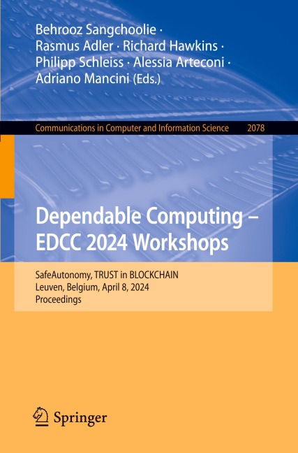 Dependable Computing - EDCC 2024 Workshops
