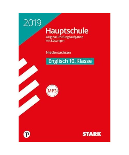 Original-Prüfungen Hauptschule - Englisch 2019 Niedersachsen