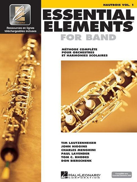 Essential Elements for Band Avec Eei Vol. 1 - Hautbois Book/Online Audio