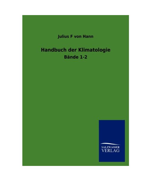 Handbuch der Klimatologie