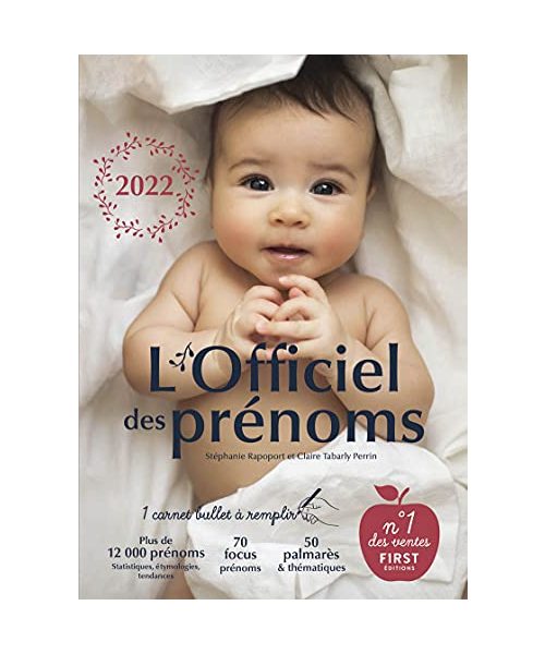 L'officiel des prénoms 2022
