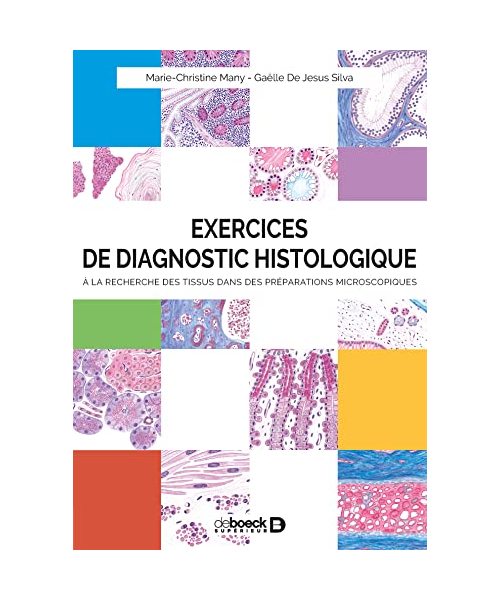 Exercices de diagnostic histologique - À la recherche des tissus dans des préparations microscopiques