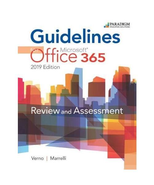 Guidelines for Microsoft Office 365, 2019 Edition