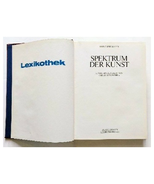 Spektrum der Kunst. (9. Themabd.)