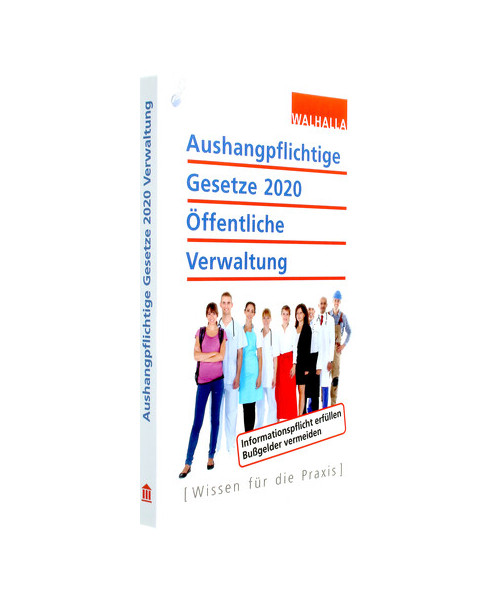 Aushangpflichtige Gesetze 2020 Öffentliche Verwaltung