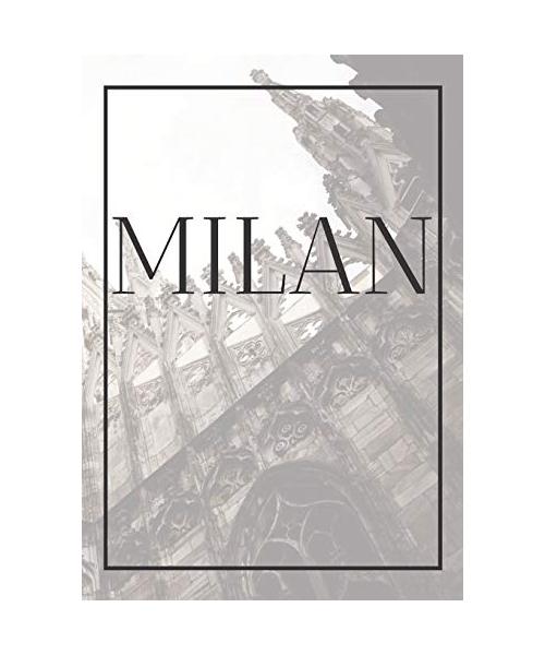 Milan: A decorative book for coffee tables, end tables, bookshelves and interior design styling | Stack city books to add decor to any room. Faded ... design savvy people (CITIES, Band 23)
