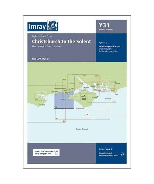 Imray Chart Y31