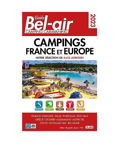 Guide Bel Air campings France et Europe 2023