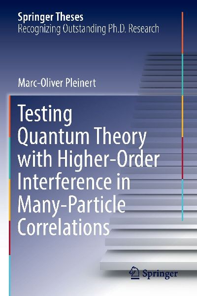 Testing Quantum Theory with Higher-Order Interference in Many-Particle Correlations