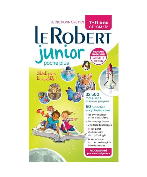 Le Robert Junior Poche Plus