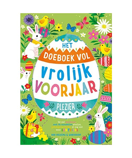 Het doeboek vol vrolijk voorjaarplezier