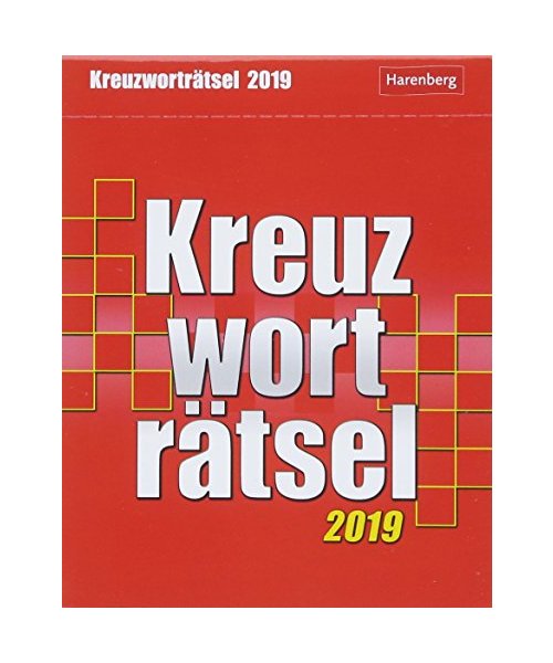 Kreuzworträtsel - Kalender 2019