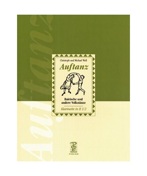 Auftanz. Stimmenheft für Klarinette 1 und 2.