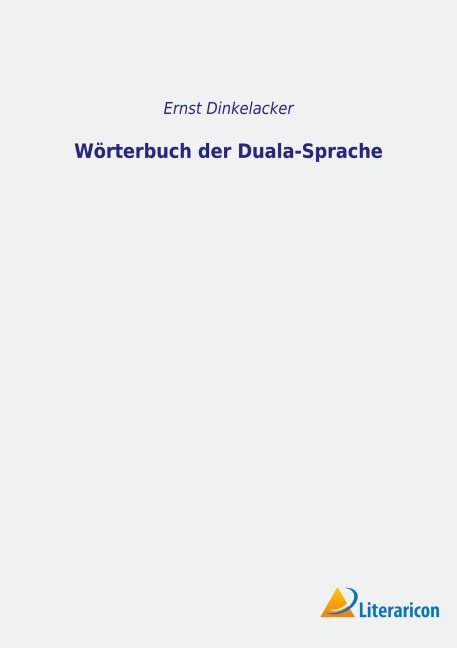 Wörterbuch der Duala-Sprache