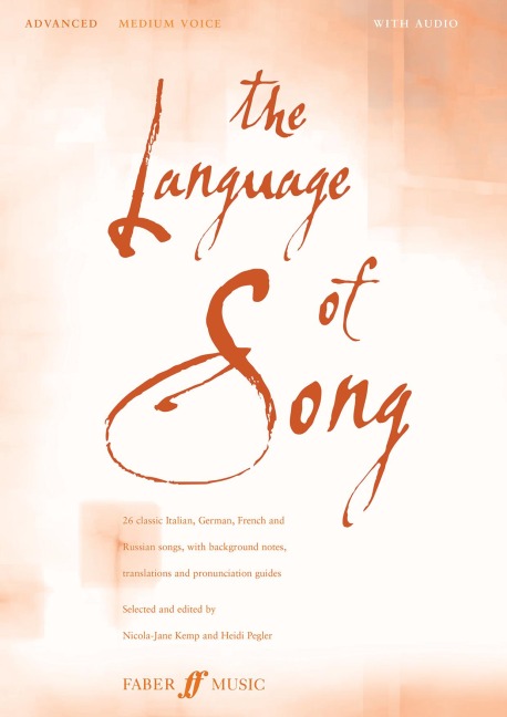 The Language of Song -- Advanced