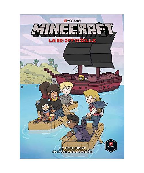Minecraft la BD officielle T02 : Le monument au fond de l'océan: Avec une carte exclusive offerte