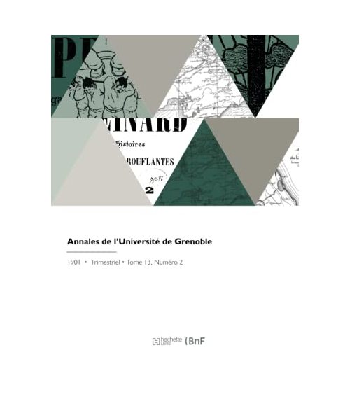Annales de l'Université de Grenoble