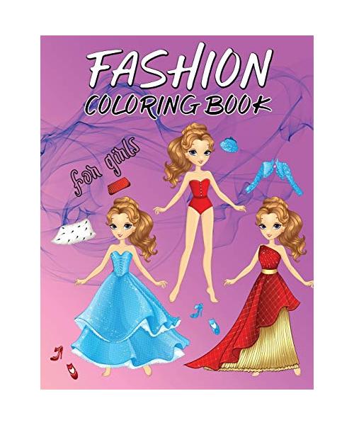 Fashion Coloring Book for Girls