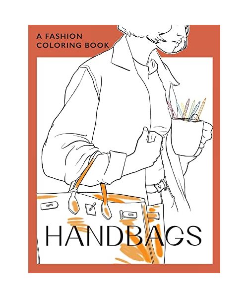 Handbags: A coloring book for Adults and Teenagers