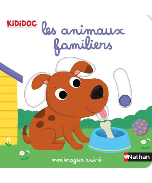 Mon imagier animé les animaux familiers