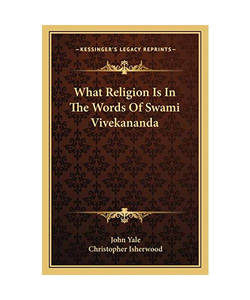What Religion Is in the Words of Swami Vivekananda
