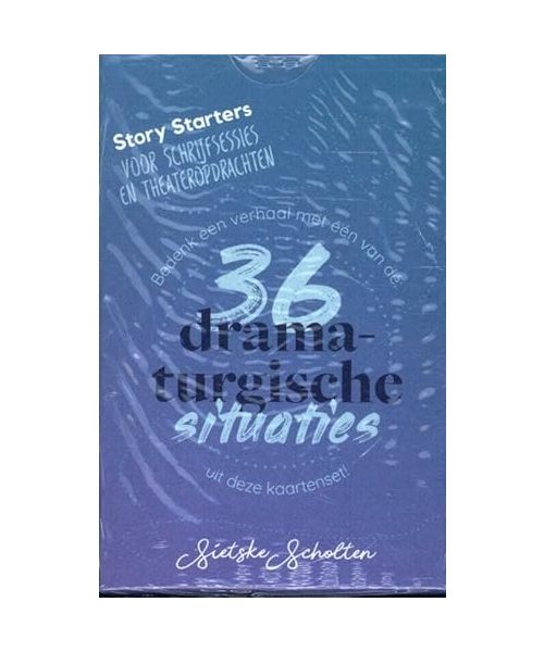 36 dramaturgische situaties: Kaarten voor schrijfsessies en theateropdrachten (Story Starters, 1)