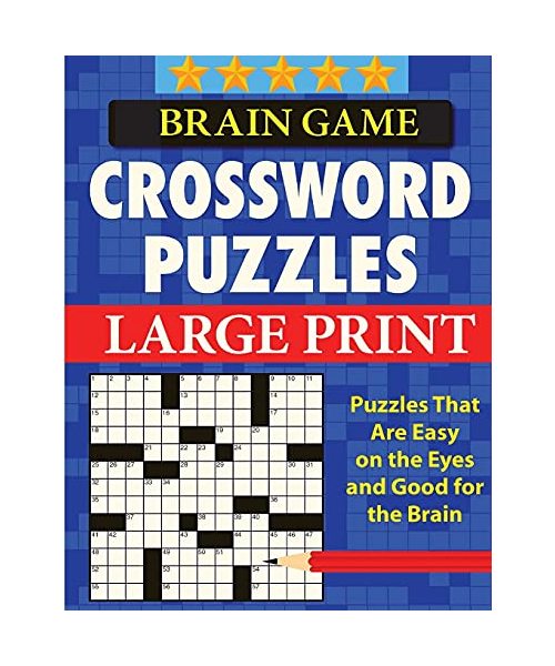 Crossword Puzzle Books for Adults: Cross Words Activity Puzzlebook: Cross Words Activity Puzzlebook