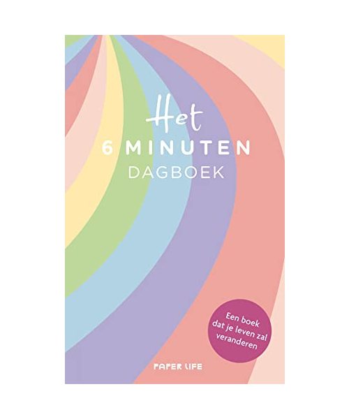 6 minuten dagboek - regenboog editie: Een boek dat je leven zal veranderen (Het 6 minuten dagboek)
